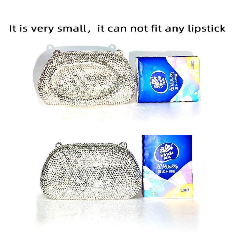 Tiny Rhinestone Clutch