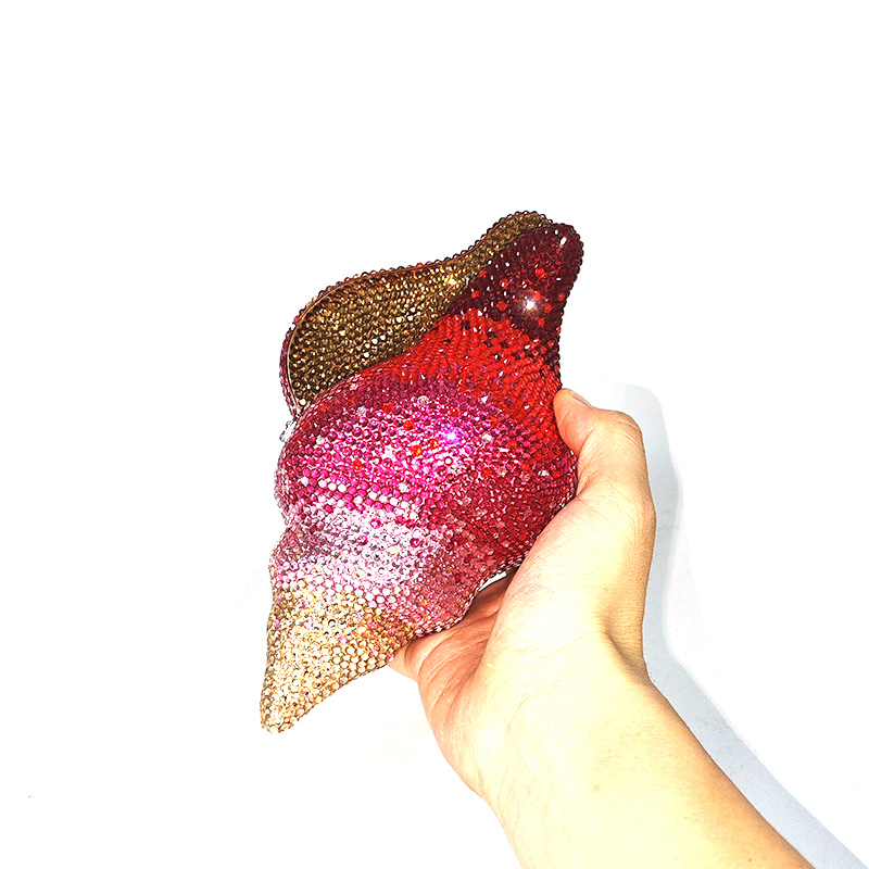 Gradient Crystal Seashell 