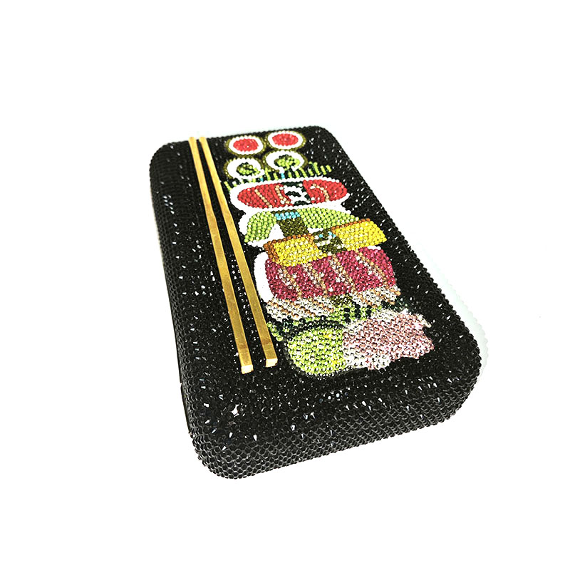 Sushi Crystal Clutch