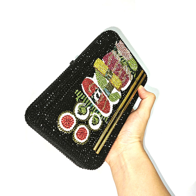 Sushi Crystal Clutch