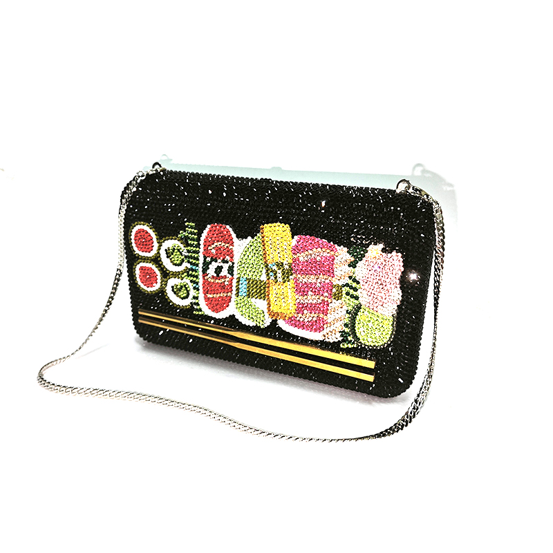 Sushi Crystal Clutch