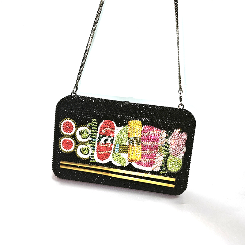 Sushi Crystal Clutch