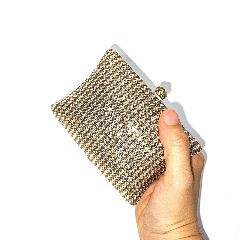 Classical Crystal Purse