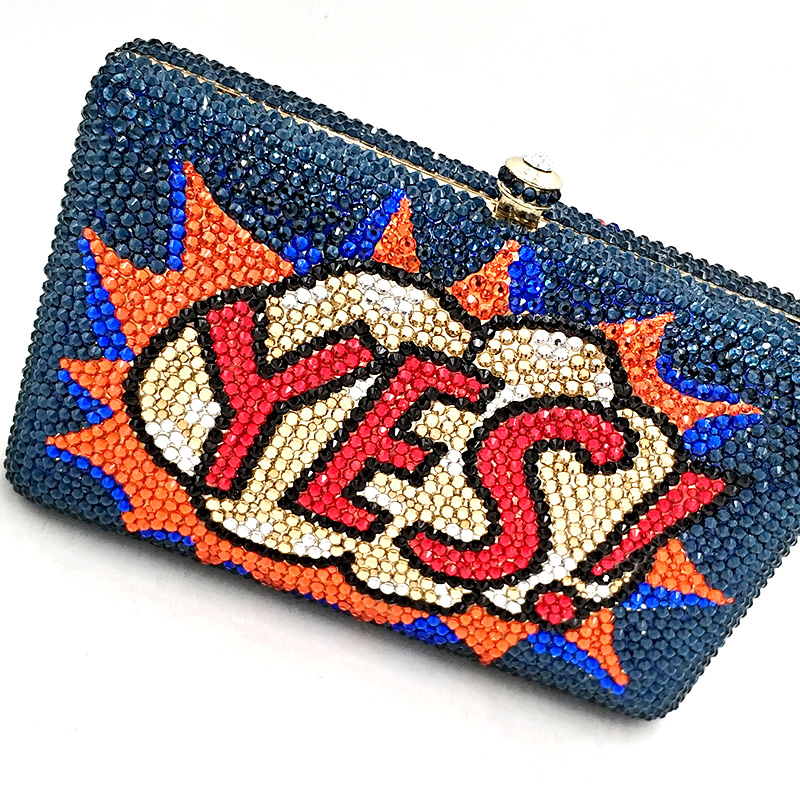 Cartoon YES Purse