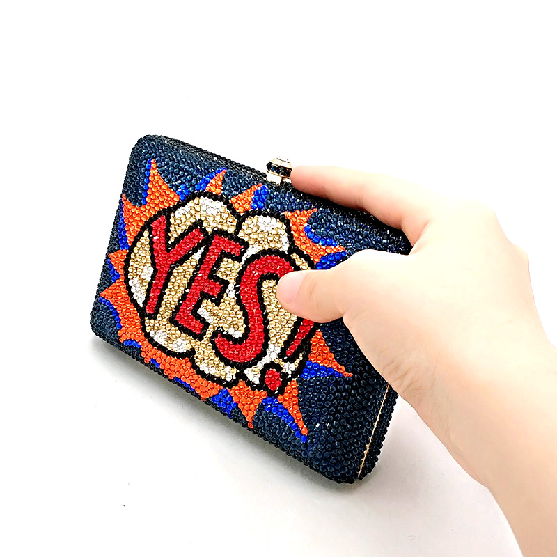 Cartoon YES Purse