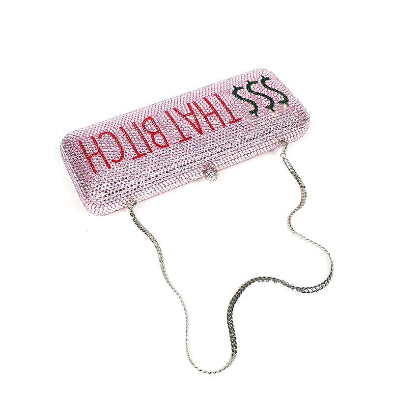 Customize Full-crystal Purse