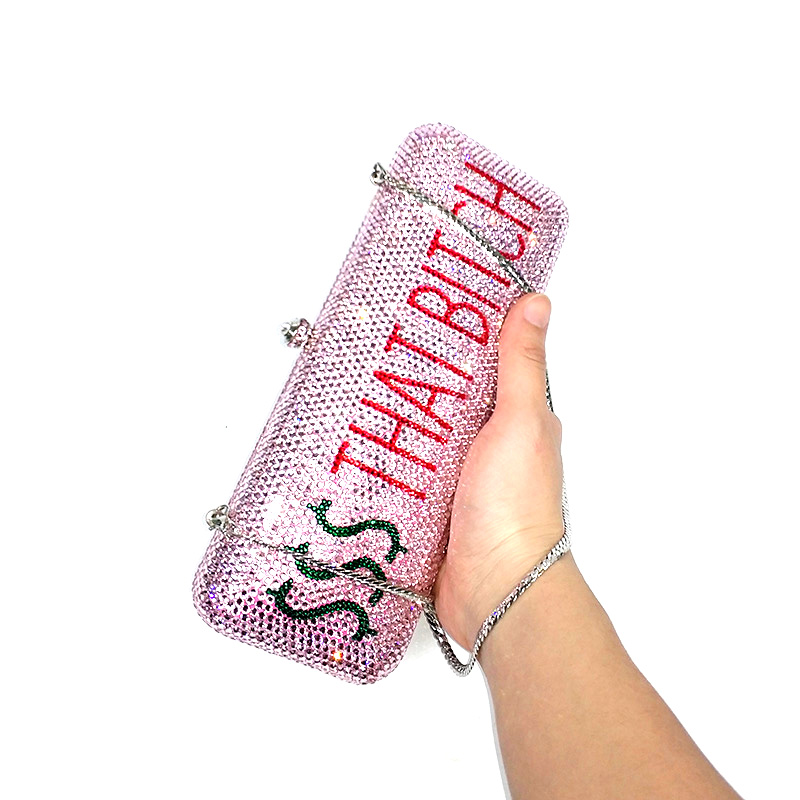 Customize Full-crystal Purse