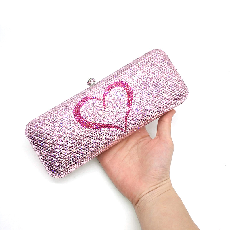Customize Full-crystal Purse