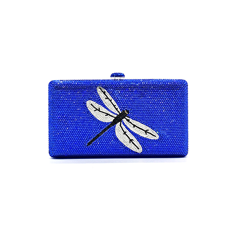 Personalized Crystal  Clutch