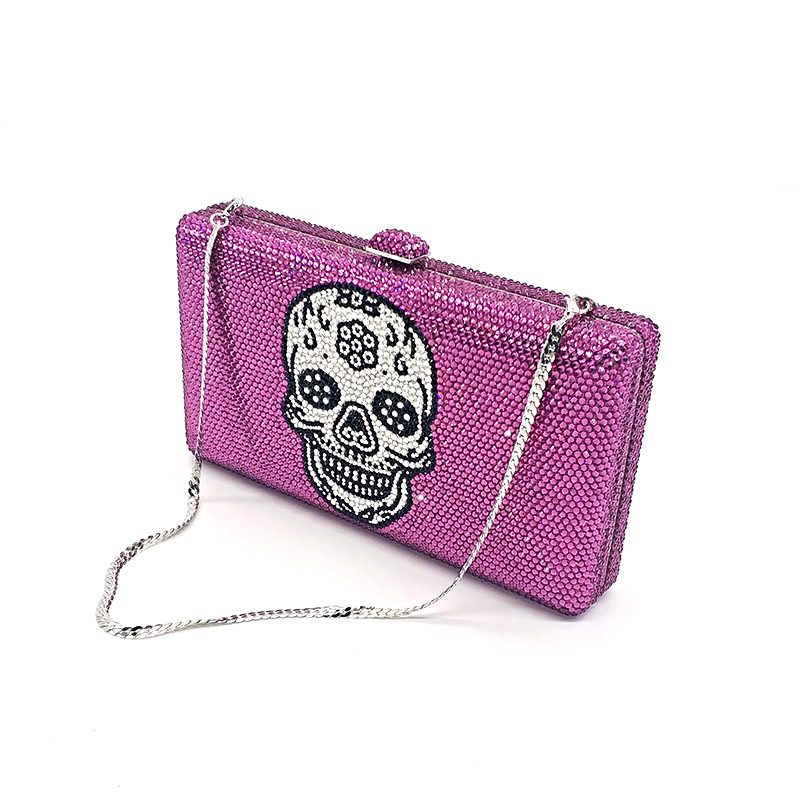 Personalized Crystal  Clutch