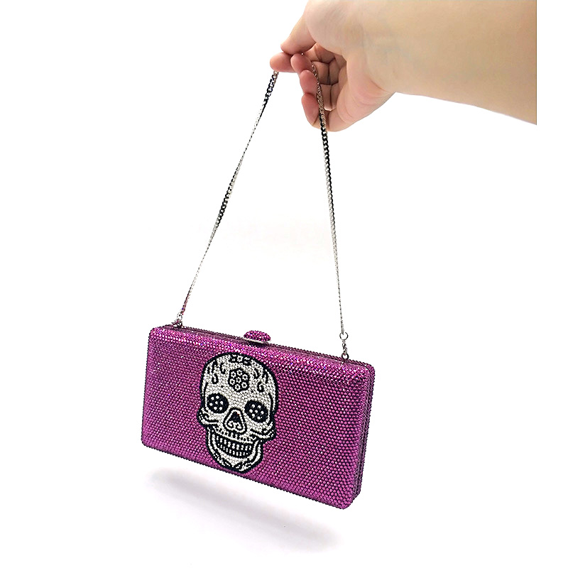 Personalized Crystal  Clutch