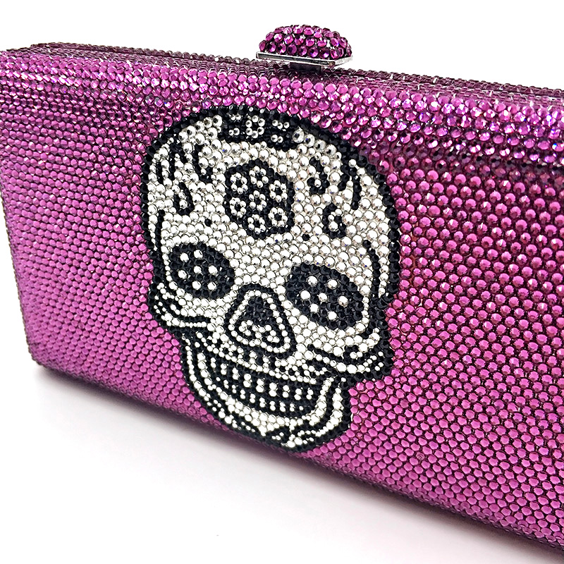 Personalized Crystal  Clutch