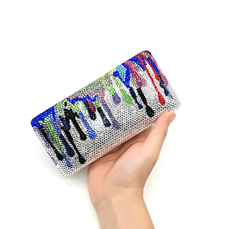 Colorful Graffiti Clutch