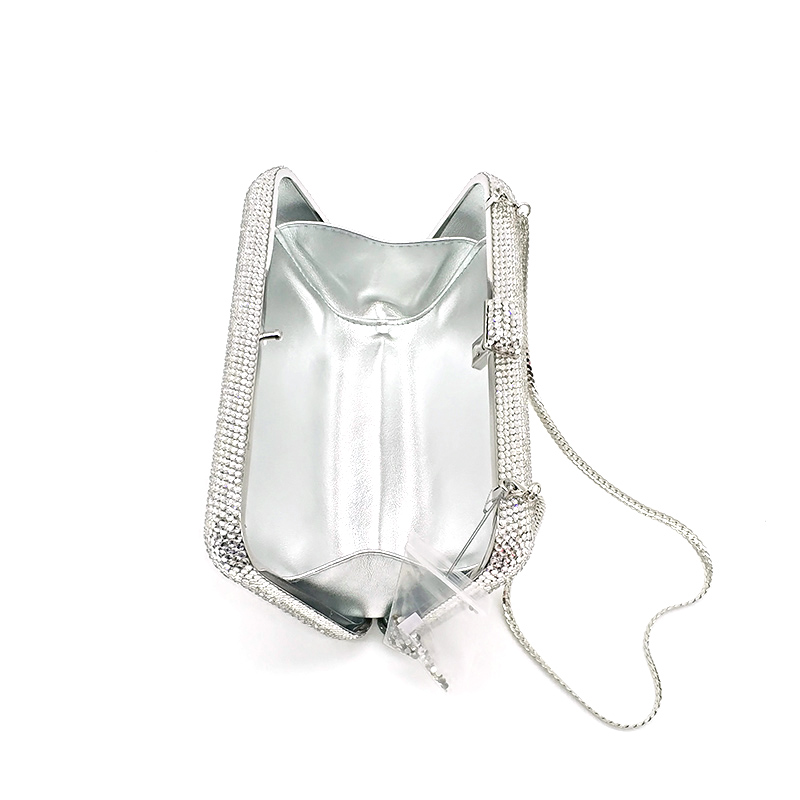 Letter Crystal Clutch