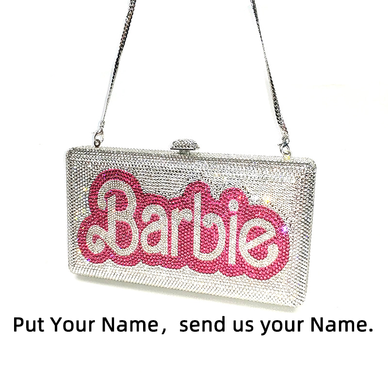 Lovely Crystal Customize Clutch