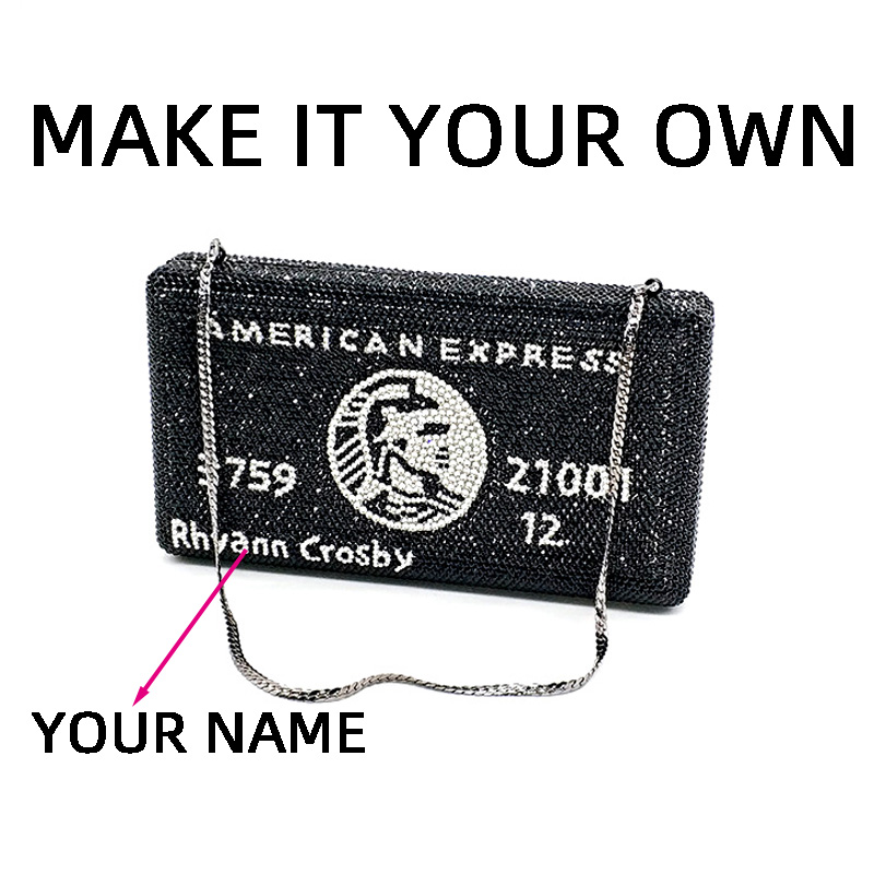 Custom Crystal Clutch