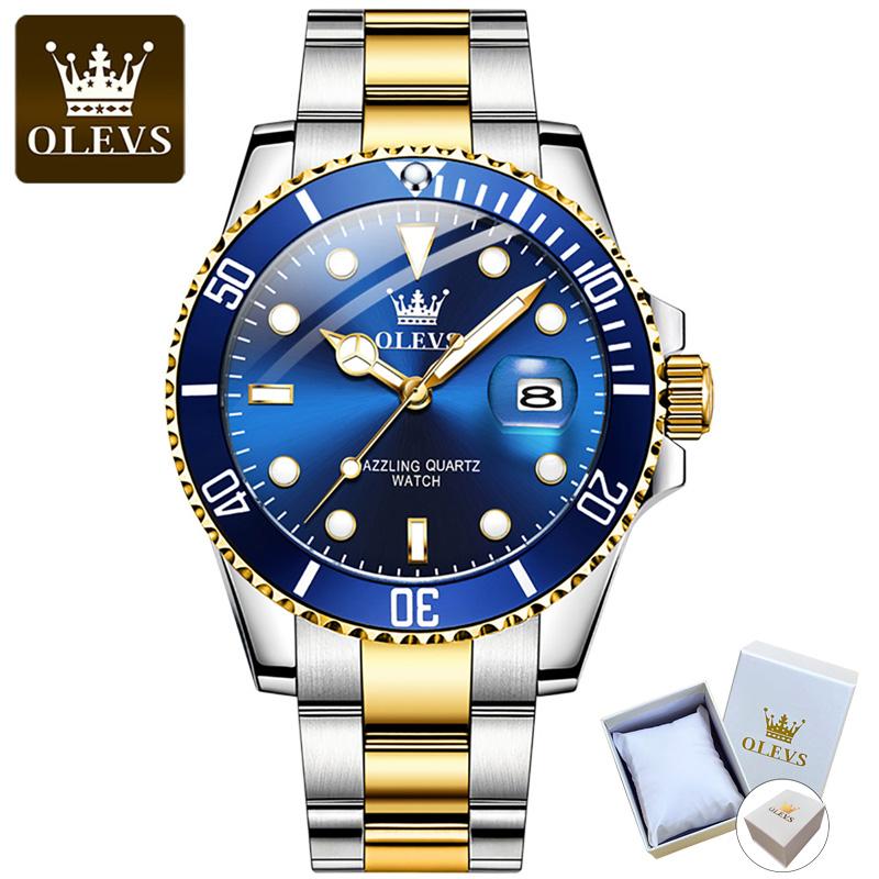 Olevs Luxury Water Ghost Quartz Watch