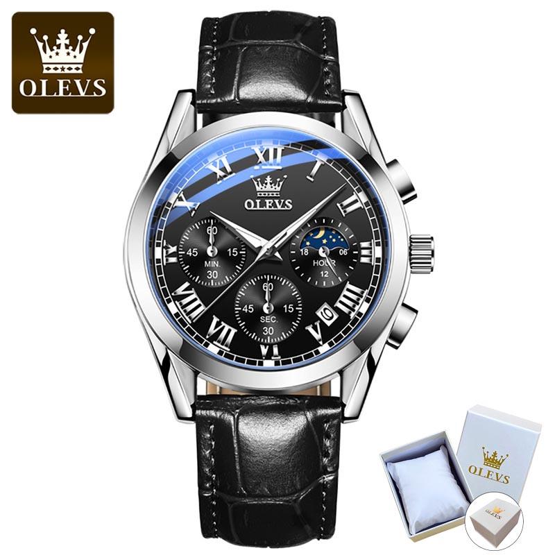 Olevs Waterproof Luminous Quartz Watch