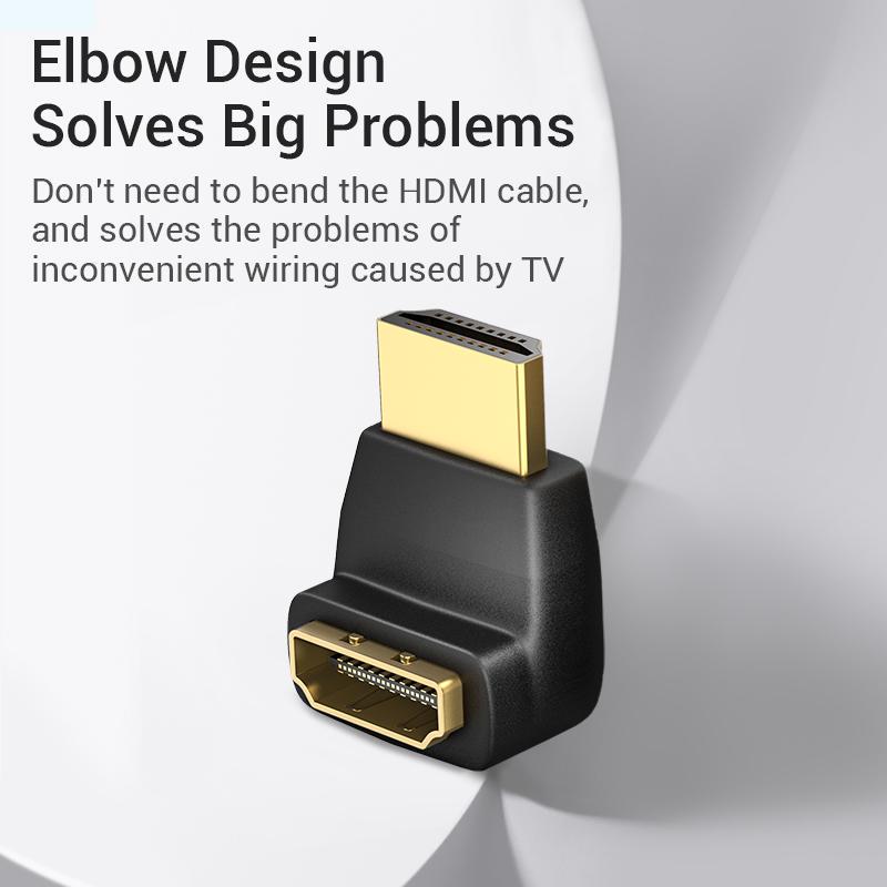 Vention Hdmi Adapter 270 90 Degree Right Angle