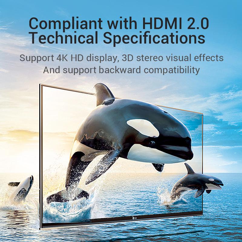 Vention Hdmi Adapter 270 90 Degree Right Angle