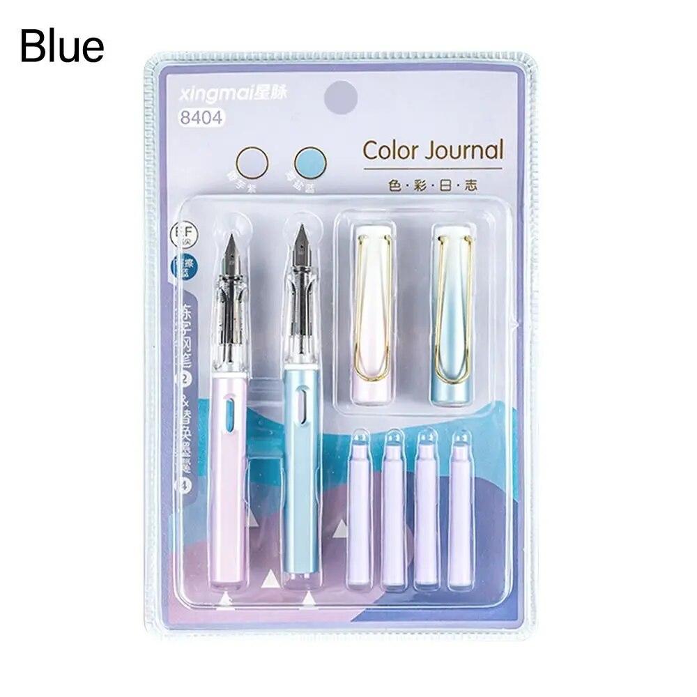 Ink Fountain Pen Replaceable Ink Gel Pen