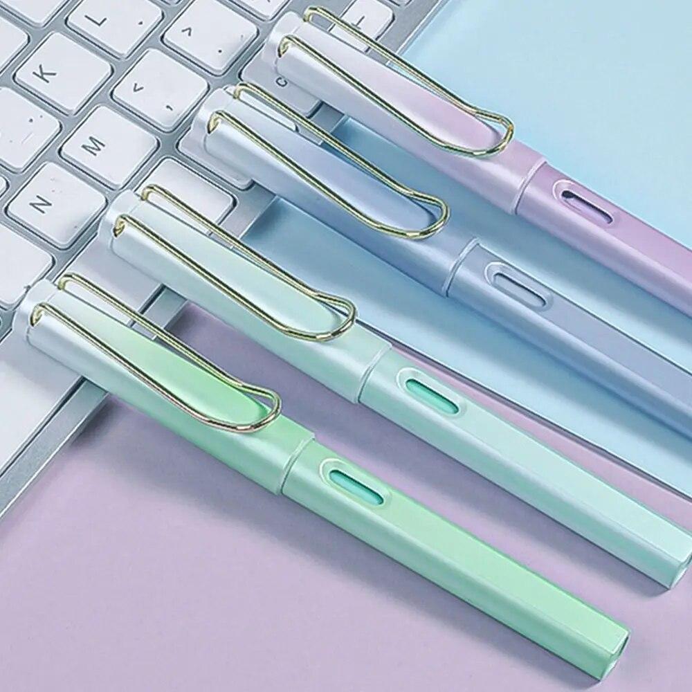 Ink Fountain Pen Replaceable Ink Gel Pen