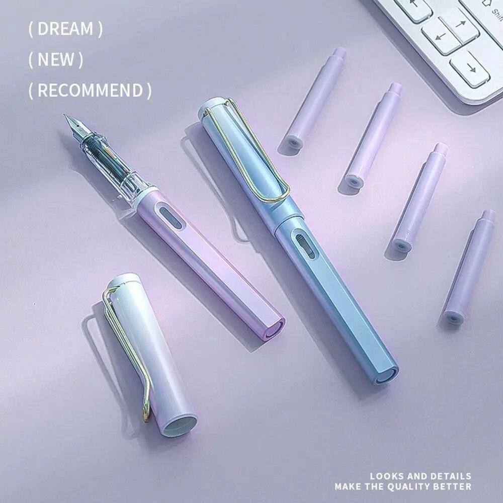 Ink Fountain Pen Replaceable Ink Gel Pen