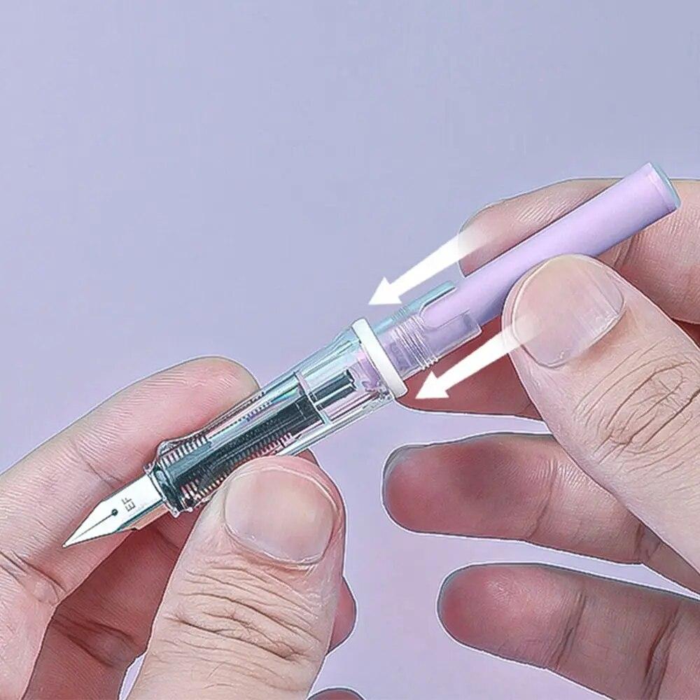 Ink Fountain Pen Replaceable Ink Gel Pen