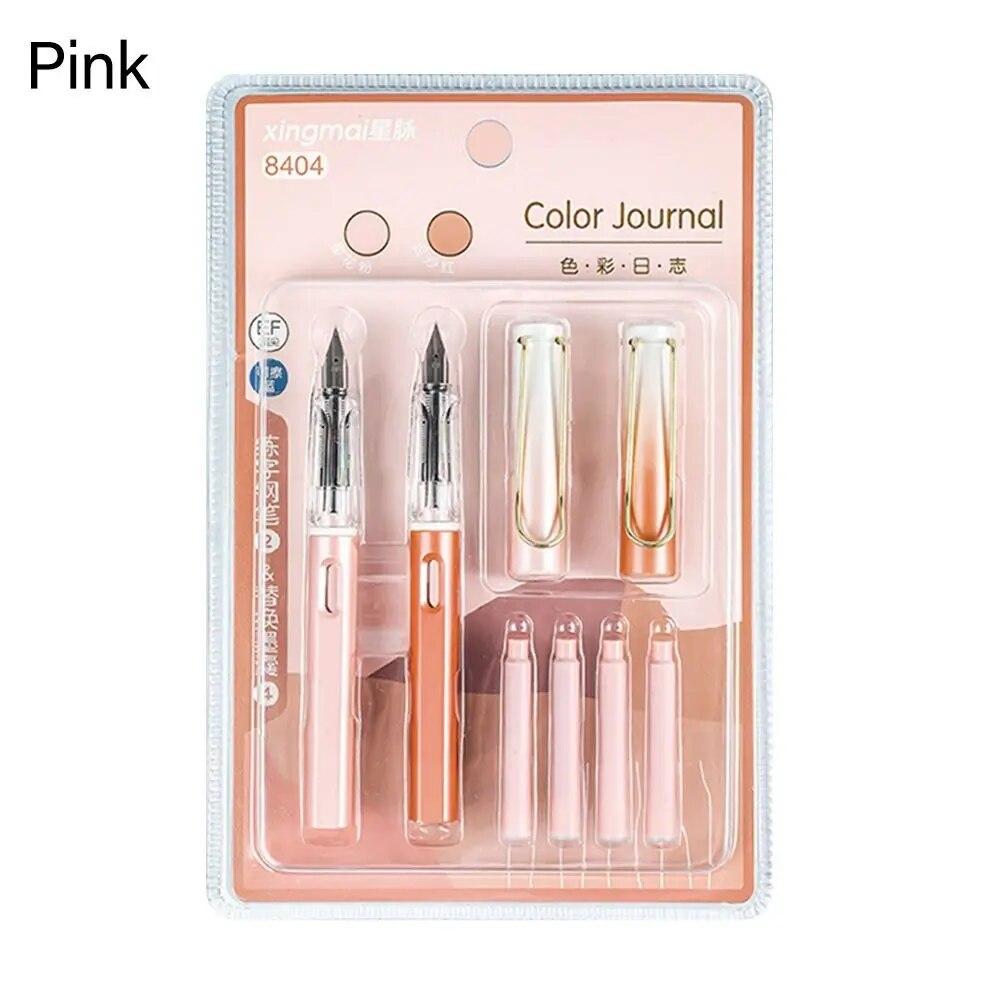 Ink Fountain Pen Replaceable Ink Gel Pen