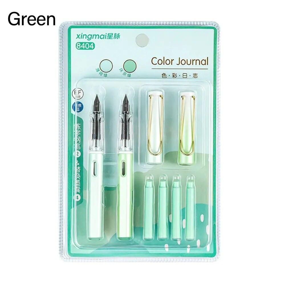 Ink Fountain Pen Replaceable Ink Gel Pen