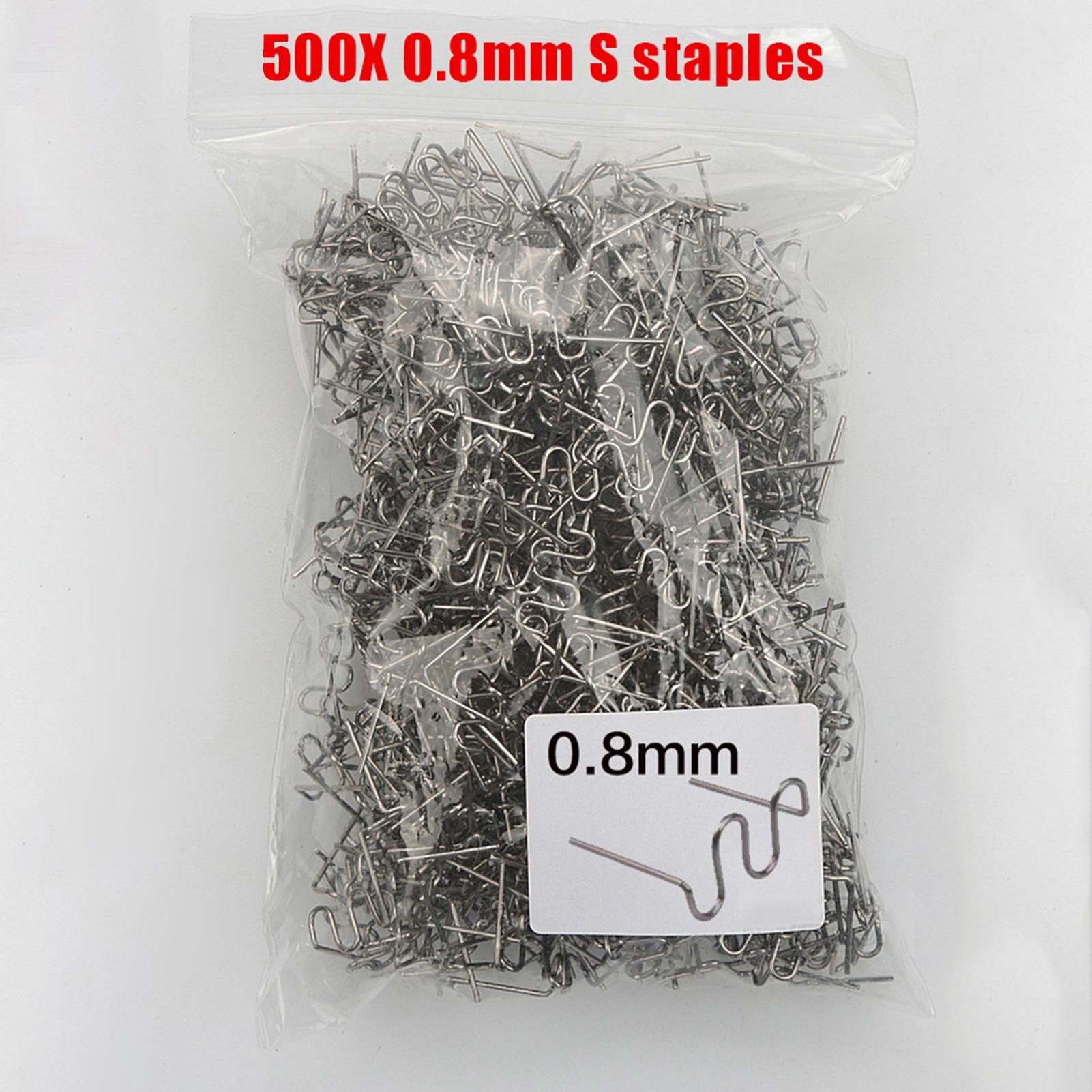 500pcs Plastic Repair Machine Welding Hot Stapler