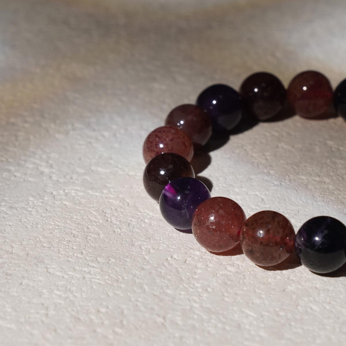 Super Eight Crystal Bracelet - Gathering and Balacing Positive Energies