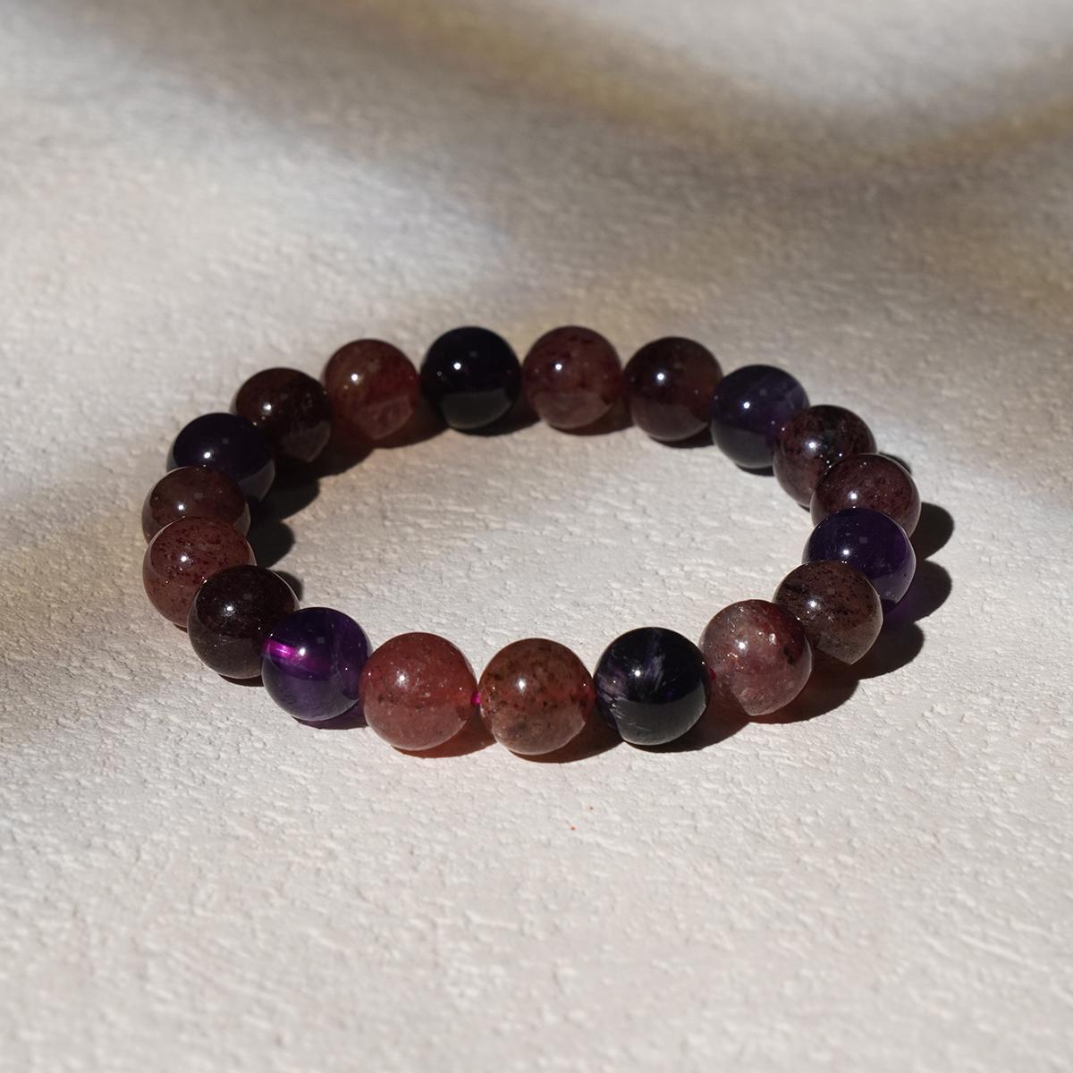 Super Eight Crystal Bracelet - Gathering and Balacing Positive Energies