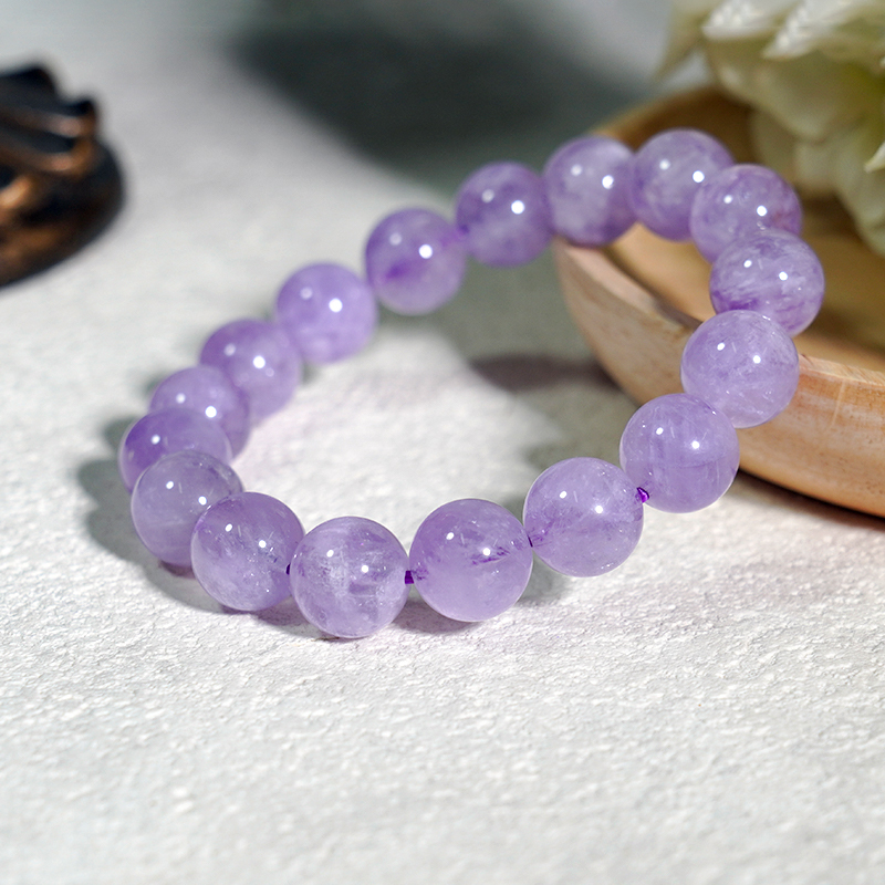  Laverder Crystal Bracelets -  Calm Peace Innocenc