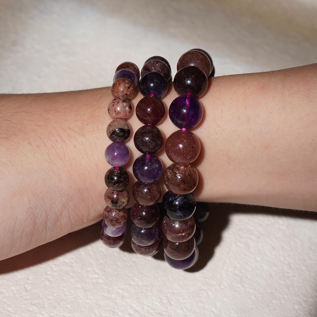 Super Eight Crystal Bracelet - Gathering and Balacing Positive Energies