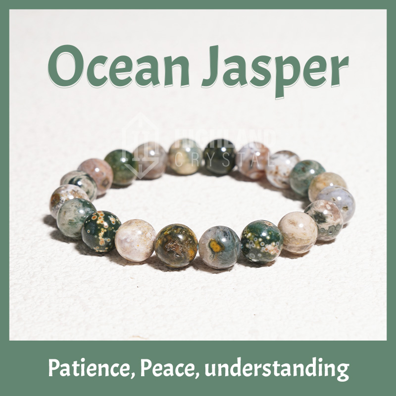 Ocean Jasper bracelets 8mm 9mm 10mm