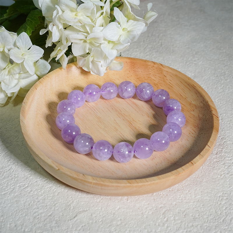 Laverder Crystal Bracelets -  Calm Peace Innocenc