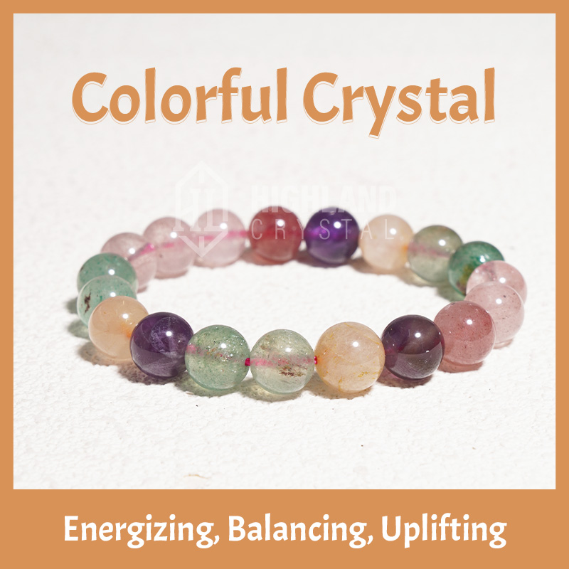 Colorful Crystal Bracelets - Energizing Balancing Uplifting