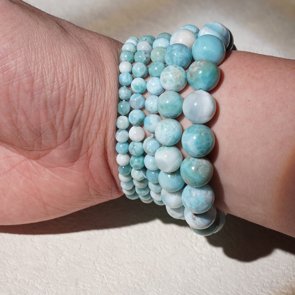 Larimar Bracelets 