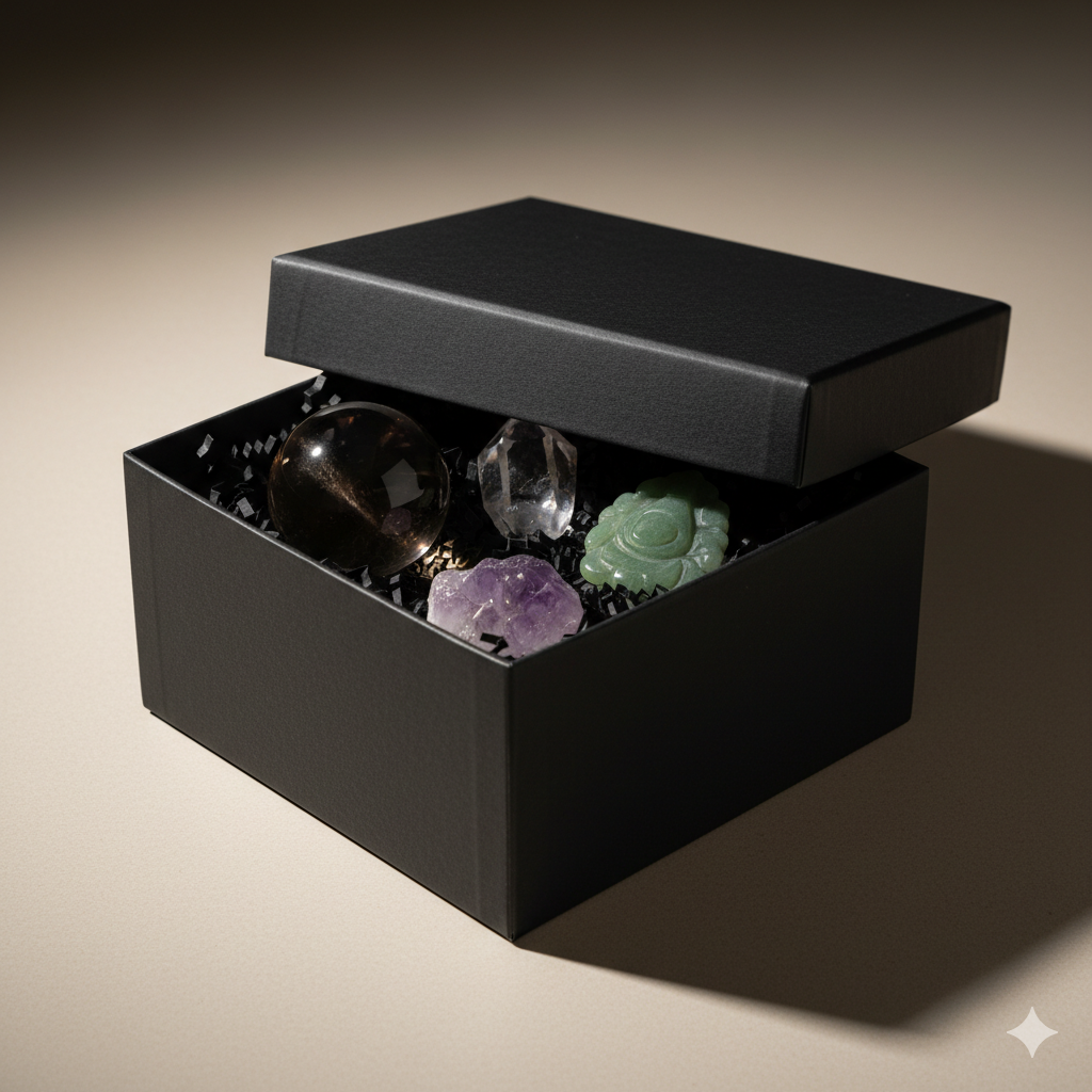 Host's Crystal Mystery Box (from short videos, not live streams)