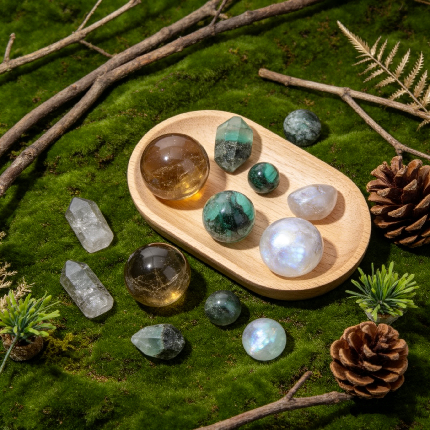 Joyce - Customized Handpicked Crystal & Carvings - HighlandCrystal Select