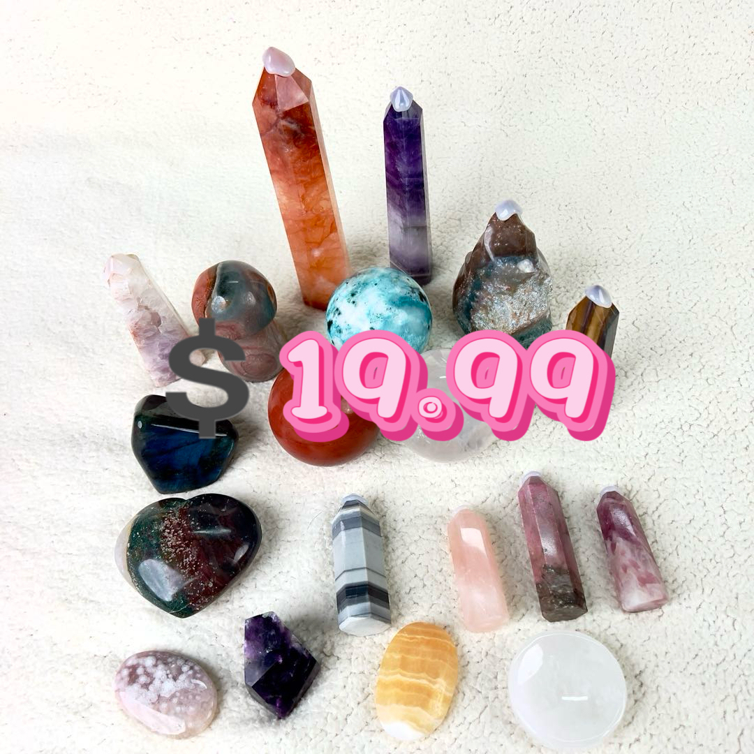 $19.99 Intuitive Crystal Bundle – A Unique, Handpicked Surprise Just for You