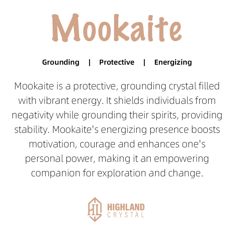 Mookaite Crystal Stretch Bracelet - Grounding Protective Energizing