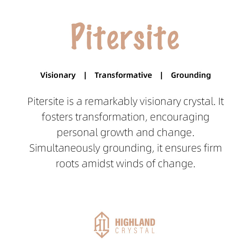 Pitersite Crystal Bracelets -   Visionary, Transformative, Grounding