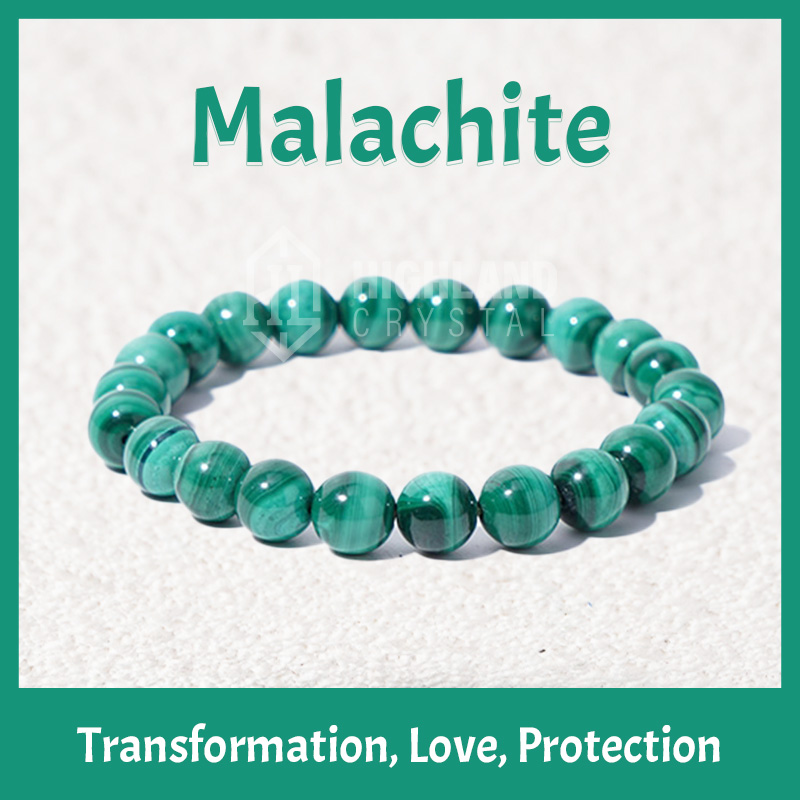 Malachite Bracelets 8mm 9mm