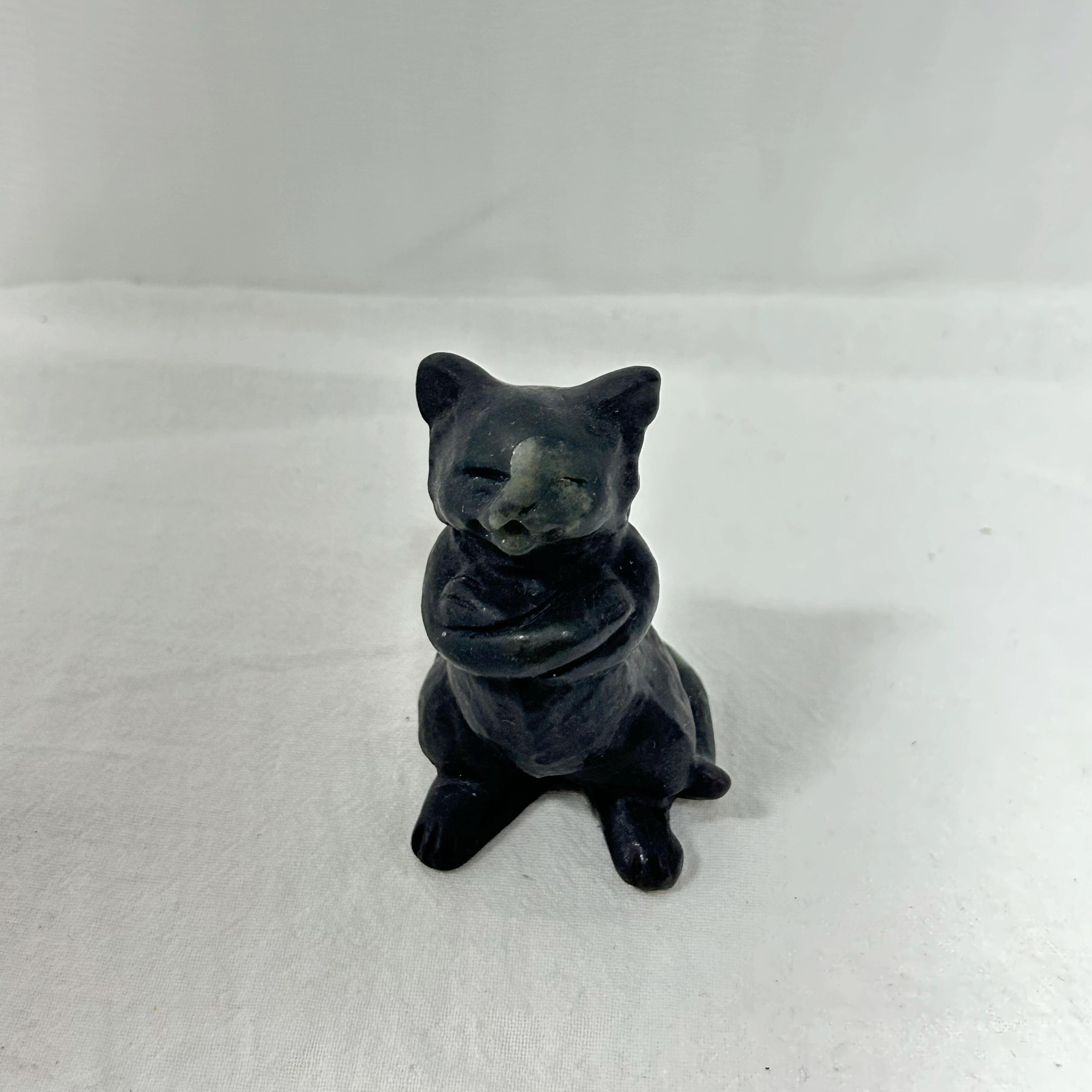 Gemstone Dog Figurine, Mini Stone Animal Decor, Symbol of Loyalty, Protection and Good Fortune, Dog Lover Gift
