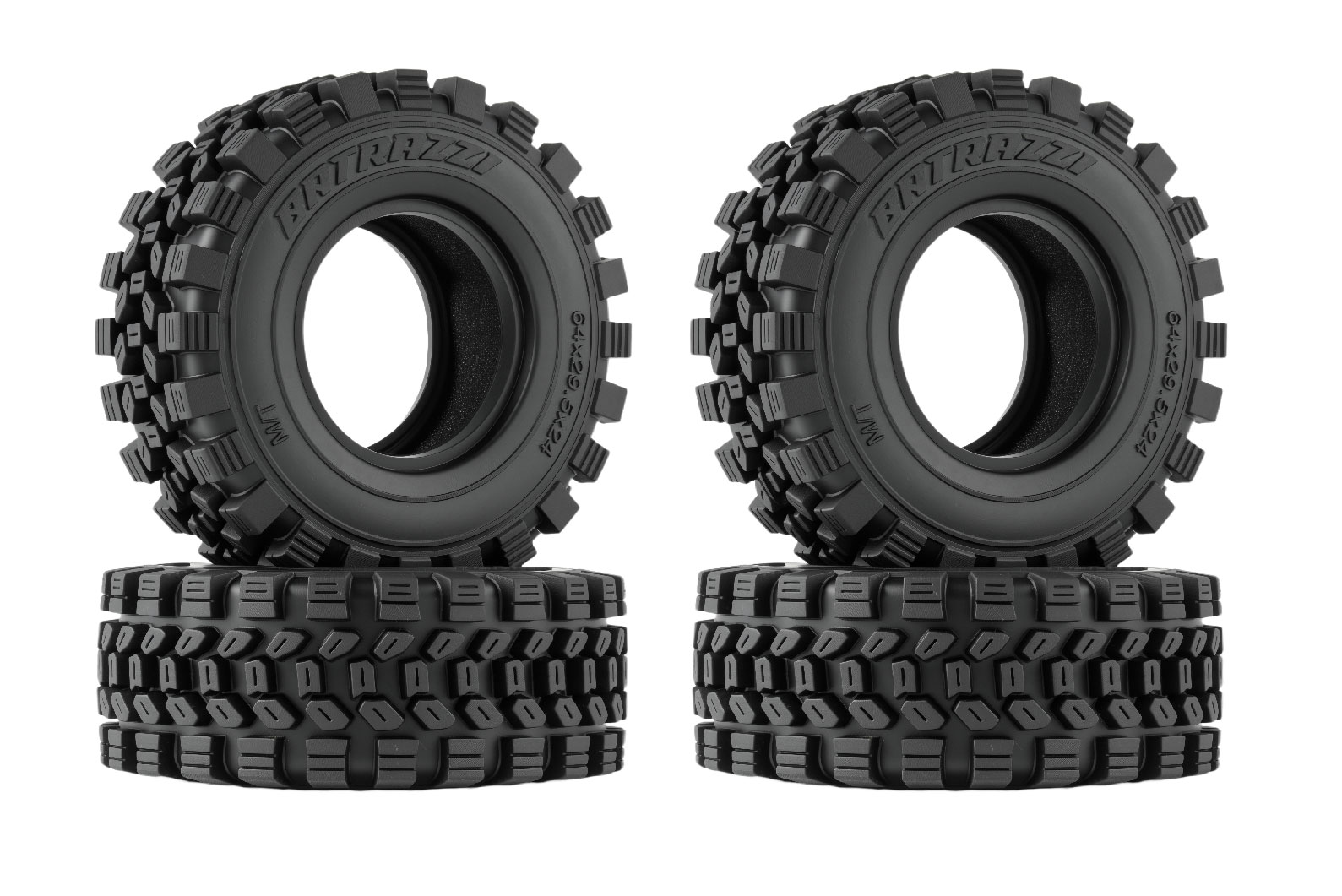 BATRAZZI Outrider ZR 1.2” M/T Tires (4pcs)