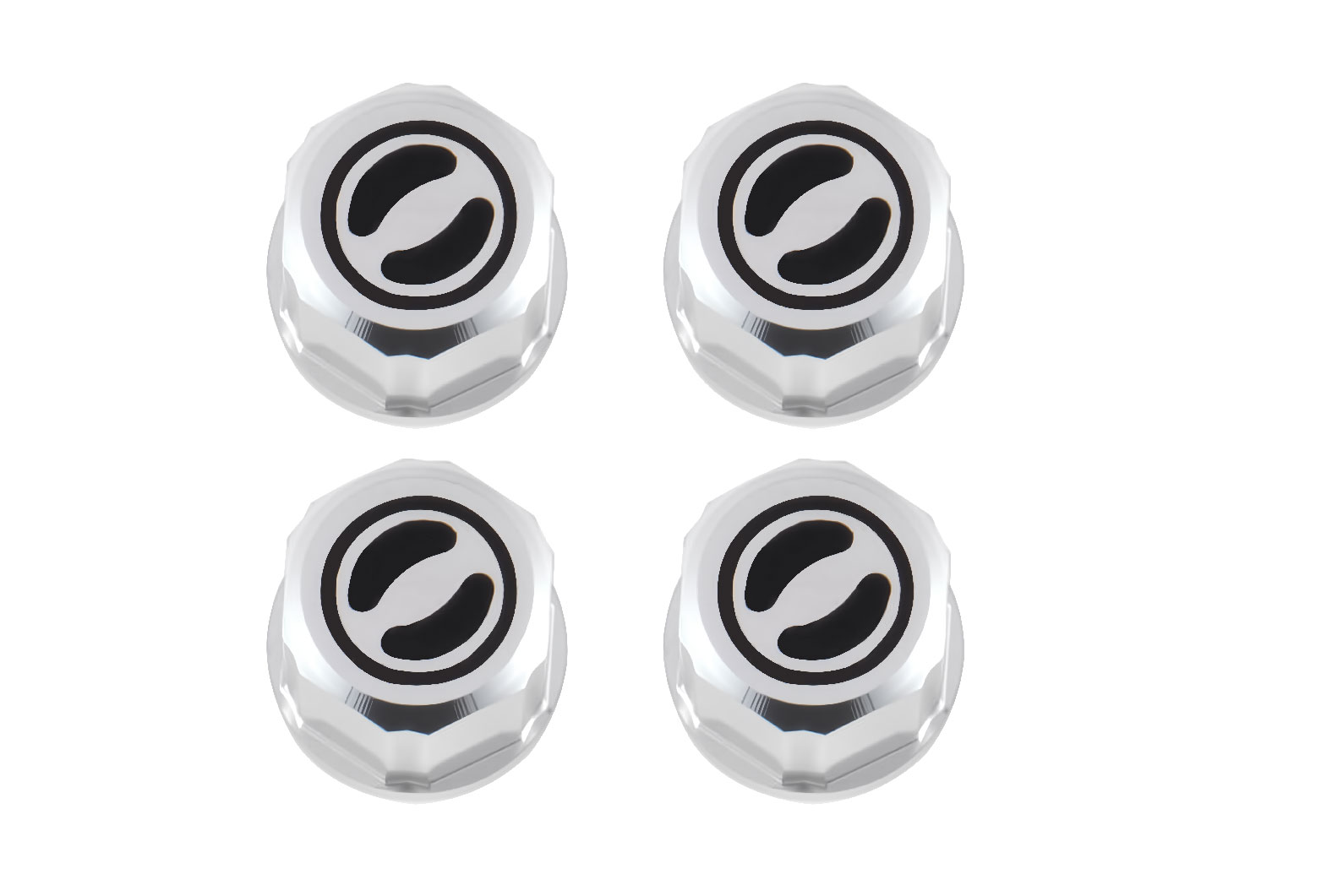 BATRAZZI M3 Aluminum Rogue Wheel Hubcaps for FCX18 (4pcs)