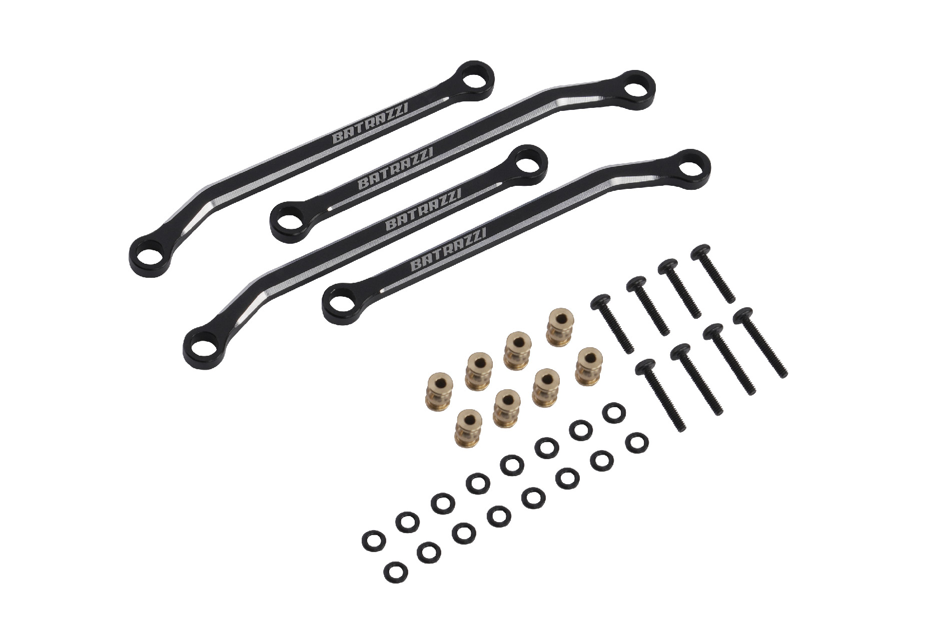 BATRAZZI Aluminum Lower Chassis Link Set for FCX24M (DISCOVERY/ RANGE ROVER/ D110)