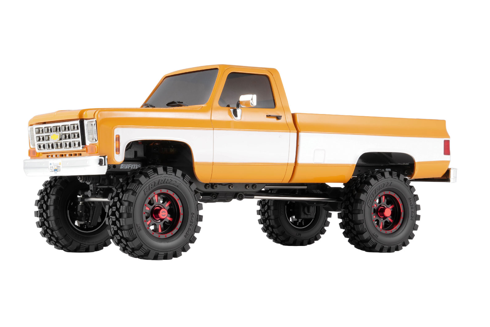 BATRAZZI Aluminum 1.2” Rogue Beadlock Wheels Black (4pcs)